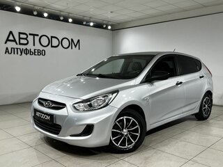 2012 Hyundai Solaris I, серебристый, 677000 рублей, вид 1