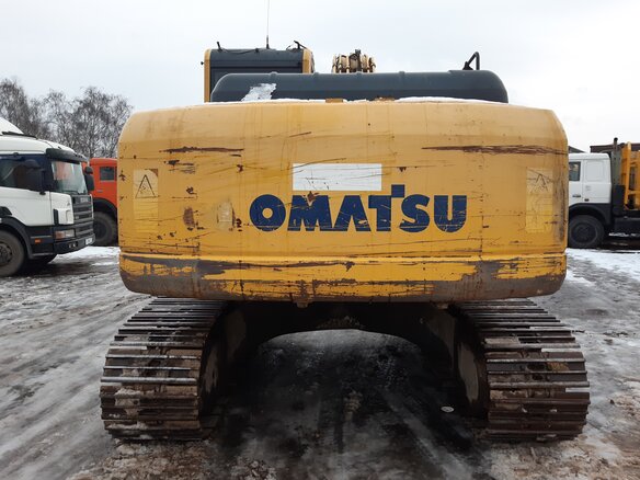 2006 Komatsu PC210, жёлтый - вид 4