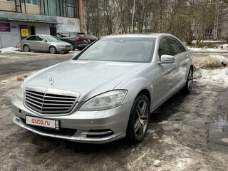2011 Mercedes-Benz S-Класс 350 V (W221) Рестайлинг, серебристый, 1600000 рублей, вид 1