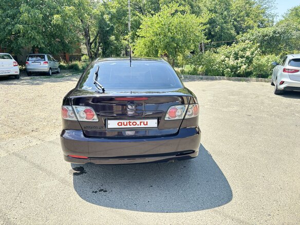 2005 Mazda 6 I (GG) Рестайлинг, фиолетовый, 720000 рублей - вид 8