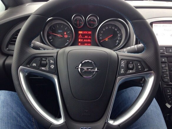 2013 Opel Astra OPC J, голубой - вид 13
