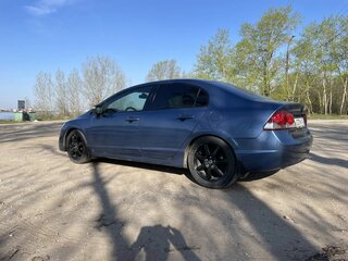 2009 Honda Civic VIII Рестайлинг, синий, 540000 рублей, вид 4