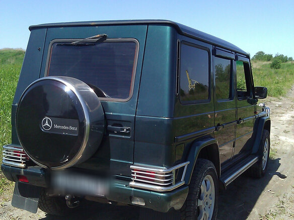 2000 Mercedes-Benz G-Класс 320 II (W463), зелёный - вид 2