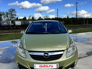 2007 Opel Corsa D, зелёный, 310000 рублей, вид 2