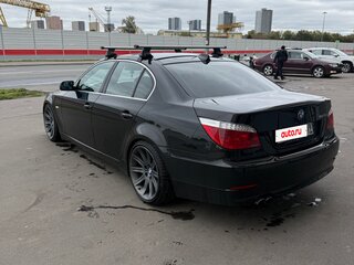 2007 BMW 5 серии 525i V (E60/E61) Рестайлинг, чёрный, 1350000 рублей, вид 5