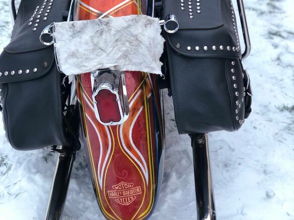2004 Harley-Davidson Softail Custom, красный, 1188668 рублей - вид 27