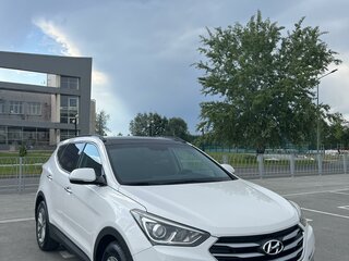 2016 Hyundai Santa Fe III Рестайлинг, белый, 2300000 рублей, вид 3