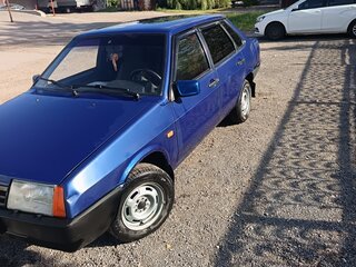 2003 Lada (ВАЗ) 21099, синий, 175000 рублей, вид 2