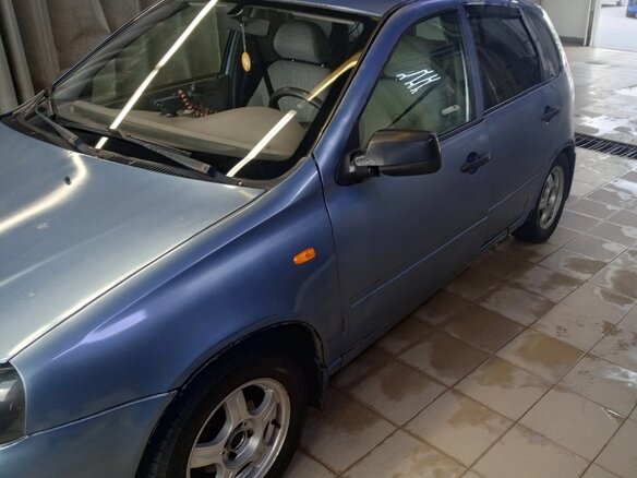 2007 Lada (ВАЗ) Kalina I, серый, 165000 рублей - вид 1