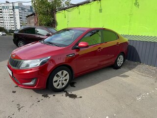 2014 Kia Rio III, красный, 740000 рублей, вид 1