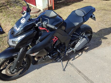 2013 Kawasaki Z 1000, чёрный, 750000 рублей, вид 1
