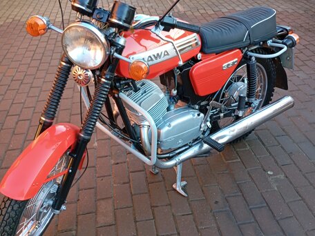 1987 Jawa 350/634, красный, 400000 рублей, вид 1