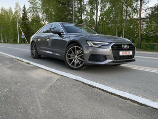 2021 Audi A6 45 TFSI V (C8), серый, 6100000 рублей, вид 5