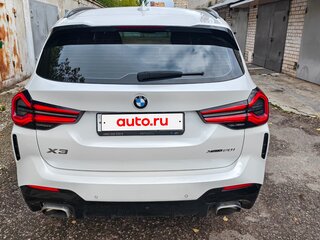 2021 BMW X3 20i xDrive III (G01) Рестайлинг, белый, 4350000 рублей, вид 3