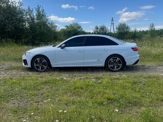2021 Audi A4 35 TFSI V (B9) Рестайлинг, белый, 3750000 рублей, вид 4