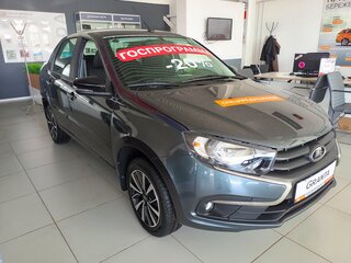 2025 Lada (ВАЗ) Granta I Рестайлинг, серый, 1310000 рублей, вид 3