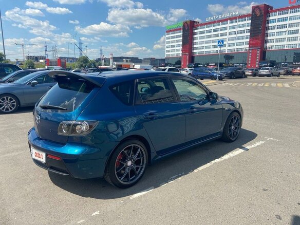 2006 Mazda 3 I (BK) Рестайлинг, голубой, 950000 рублей - вид 6