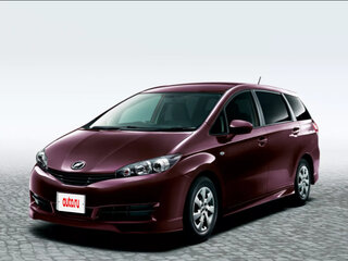 2011 Toyota Wish II, пурпурный, 1650000 рублей, вид 1