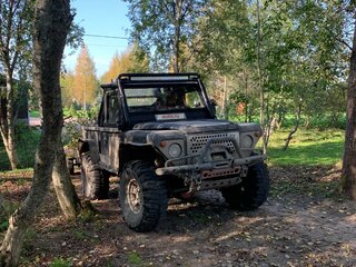 1997 Land Rover Defender 90 I, синий, 1250000 рублей, вид 2