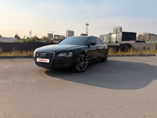 2012 Audi A8 Long III (D4), чёрный, 2700000 рублей, вид 2