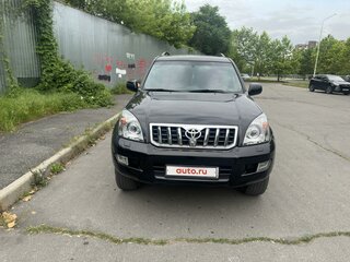 2008 Toyota Land Cruiser Prado 4-speed 120 Series Рестайлинг, чёрный, 2600000 рублей, вид 2
