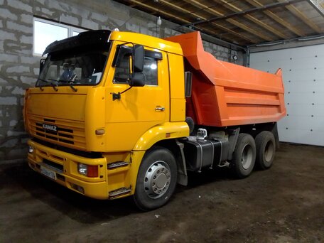 2008 КамАЗ 65116, жёлтый, 2500000 рублей, вид 2