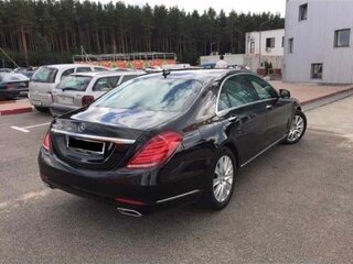 2014 Mercedes-Benz S-Класс 400 Long VI (W222, C217), чёрный, 3200000 рублей, вид 4