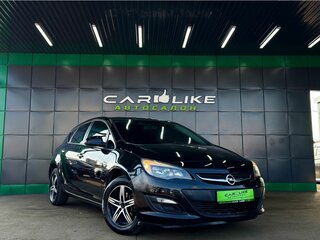 2013 Opel Astra J Рестайлинг, чёрный, 649000 рублей, вид 1