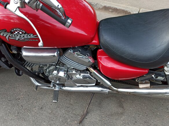 1995 Honda Magna, красный, 400000 рублей