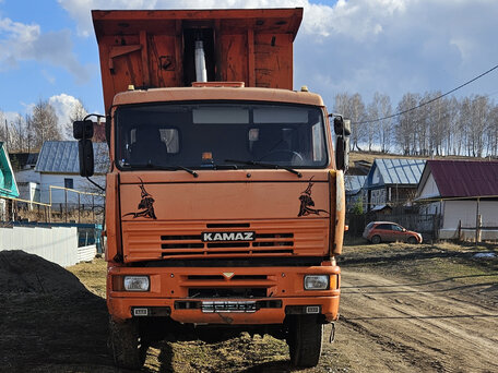 2011 КамАЗ 6522, оранжевый, 2000000 рублей, вид 1