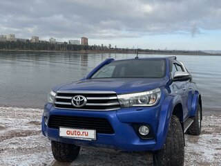 2018 Toyota Hilux VIII, синий, 6200000 рублей, вид 3