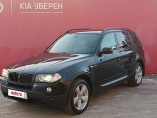 2007 BMW X3 30i I (E83) Рестайлинг, чёрный, 1150000 рублей, вид 1