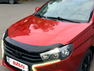 2017 Lada (ВАЗ) Vesta SW I, красный, 820000 рублей, вид 4