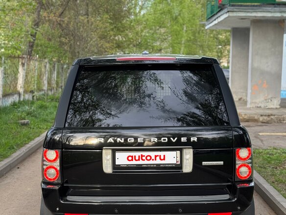 2010 Land Rover Range Rover Supercharged III Рестайлинг 2, чёрный - вид 5