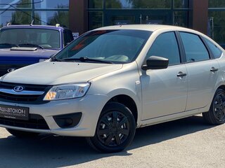 2018 Lada (ВАЗ) Granta I, серебристый, 435000 рублей, вид 1