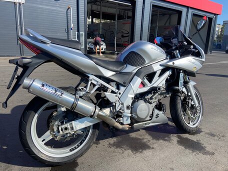 2003 Suzuki SV 1000, серебристый, 380000 рублей, вид 3