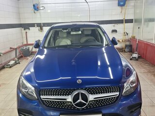 2018 Mercedes-Benz GLC Coupe 300 I (C253), синий, 4250000 рублей, вид 2