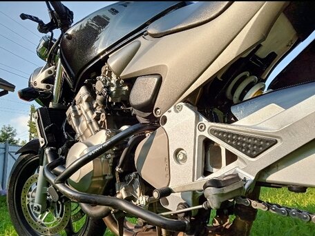 2004 Honda CB 600F Hornet, чёрный, 420000 рублей, вид 3