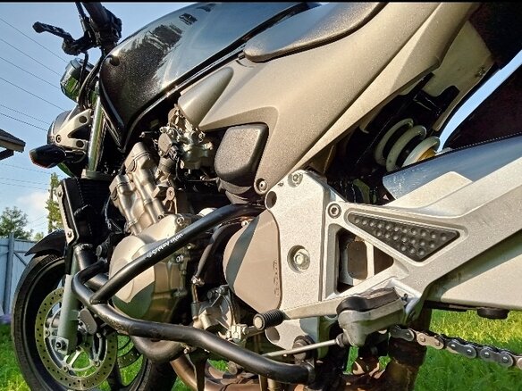 2004 Honda CB 600F Hornet, чёрный, 420000 рублей - вид 2