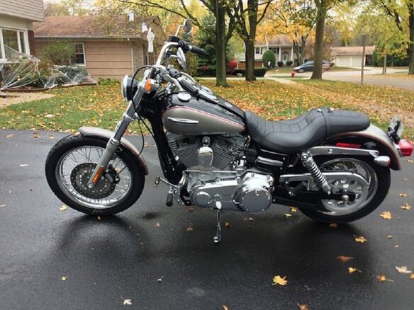 2009 Harley-Davidson Dyna Super Glide, чёрный - вид 5