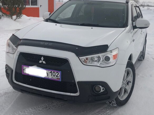 2010 Mitsubishi ASX I, белый - вид 1