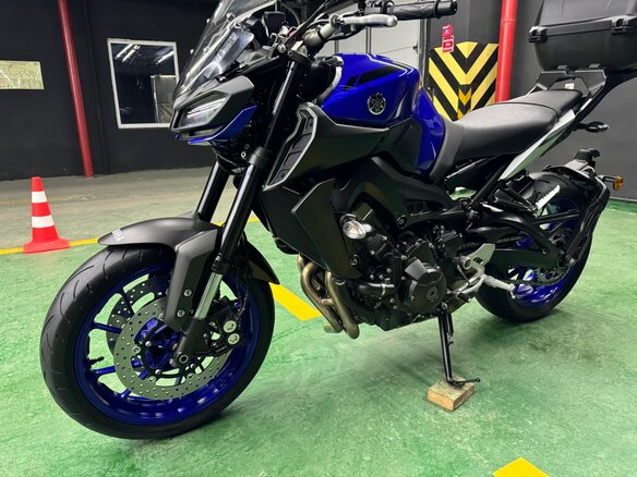 2017 Yamaha MT-09 (FZ-09), синий, 875000 рублей - вид 16