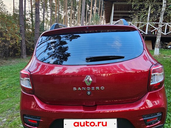 2020 Renault Sandero Stepway II Рестайлинг, красный - вид 3