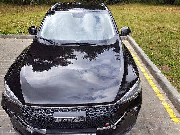 2022 Haval F7x I Рестайлинг, чёрный - вид 9