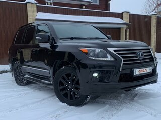 2015 Lexus LX 570 III Рестайлинг, чёрный, 5900000 рублей, вид 2