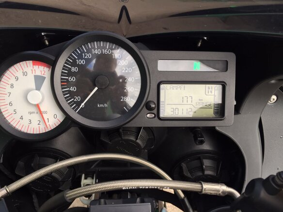 2008 BMW K 1200 S, чёрный