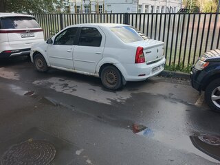 2013 Renault Logan I Рестайлинг, белый, 350000 рублей, вид 1