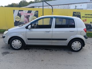 2007 Hyundai Getz I Рестайлинг, серебристый, 620000 рублей, вид 1