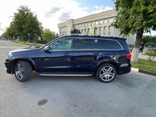 2014 Mercedes-Benz GL-Класс 350 II (X166), синий, 2950000 рублей, вид 3