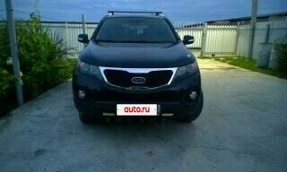 2009 Kia Sorento II, чёрный, 1100000 рублей, вид 1
